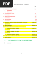 Magnetic Circuits, Energy Conversion and Three Phase Theory