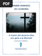 1º Domingo de Cuaresma