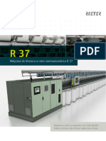 Rieter R 37 Rotor Spinning Machine and Robodoff Brochure 3312 v3 94610 Es