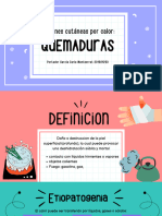 Lesiones Cutaneas Por Quemaduras