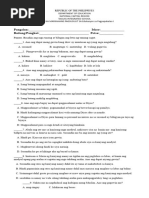 Q4 PERIODICAL TEST in ESP 1