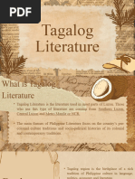 Tagalog Literature