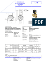 Series L145 2-2 NC Pilot Operated Solenoid Valve G3-8 To G1