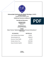 Bases Teóricas Y Epistemológicas de Los Procesos de Enseñanza Y Aprendizaje-Grupal