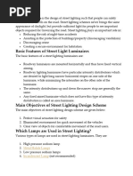 Street Lighting Design 2