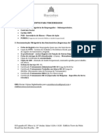 Relação de Documentos (Empreiteiros)