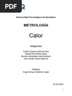 Metrología Calor