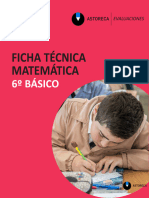 Ficha Tecnica Matematica 6ob