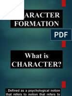 Character Formation