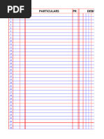 General Worksheet Format