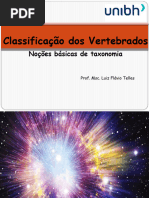 Classificação Dos Vertebrados: Noções Básicas de Taxonomia