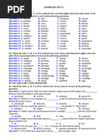 Assorted Test Term 1