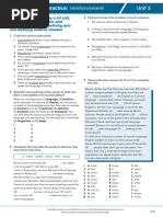 B1 U3 Extra Grammar Practice Reinforcement