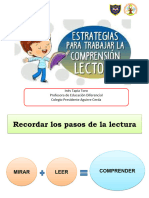 Estrategias Comprensión Lectora