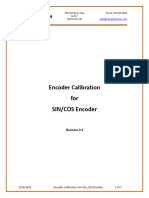 Encoder Calibration For SIN - COS Encoder (V0 - 4)