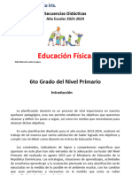 Educ. Fisica 6to Primaria.