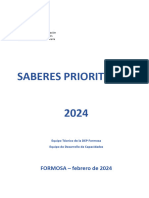 Saberes Prioritarios 2024