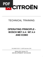 (CITROEN) Manual de Taller Sistema de Inyeccion Bosh 7.4.4 Ingles 1