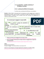 CH 21 Démarche RSE Exo Corrigé