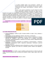 Candidiasis y Otras Micosis.