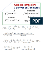 Como Sabemos Regla de DERIVACION