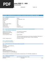 MSDS Eni Grease MSX 2 460 - 4983 - 1.0 - ES