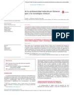 Diagno ́ Stico y Prevencio ́ N de La Cardiotoxicidad Inducida Por Fa ́ Rmacos Antineopla ́sicos: de La Imagen A Las Tecnologı ́as o ́micas