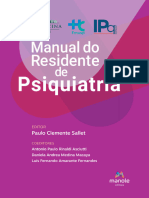 Manual Do Residente de Psiquiatria 2023 - Paulo Clemente Sallet