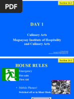 Day 1 (Houserules)