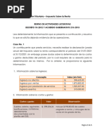 Caso Regimen Sobre Las Utilidades de Actividades Lucrativas - Ejemplo