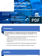 SUBSTATION - Power System Studies For Solar and Wind Farms