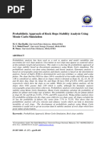 45 - Probabilistic Approach of Rock Slope Stability Analysis Using