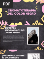 Cromoterapia Del Color Negro