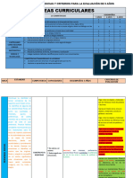 Matriz de Criterios 5 Años