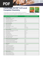 Cambridge MatchGrid - IGCSE - CompleteChem