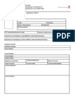 SWAYAM MOOCs Proposal - Form