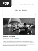 Schools of Criminology