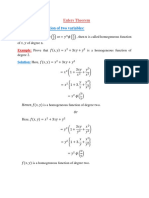 Eulers Theorem