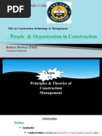 Chapter 2-Principles of Management in Organization