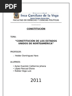 Monografia de La Constitucion de Los Estados Unidos.