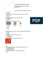 Lat Soal Kelas 2 Tema 1 Sub 1