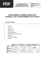 Copia de PR-HSEC-007 REV003 Procedimiento de EPP