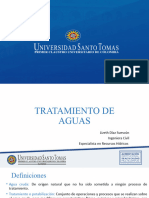 Componentes Planta de Tratamiento y Caudal de Diseño