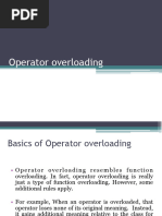 Operator Overloading