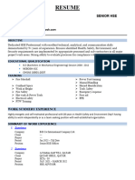 HSE Format-Aramco