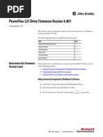 Powerflex 525 Drive Firmware Version 4.001