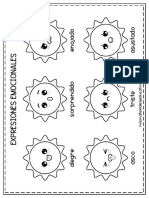 Mis Materiales Educativos S Carta BN Emparejar Emociones Con Nombre SOL