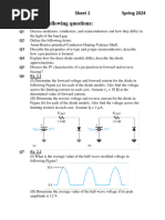 Sheet 1 Electronics