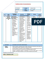 Escribimos Recomendaciones