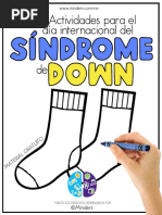 MATERIAL GRATUITO Actividad para El Dia Del Sindrome de Down WWW - Minders.com - MX